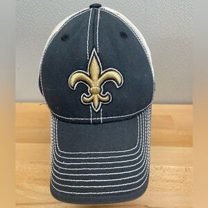 New Orleans Saints Ball Cap. Reebok Onfield Hat. NFL Football One Size Adj.
